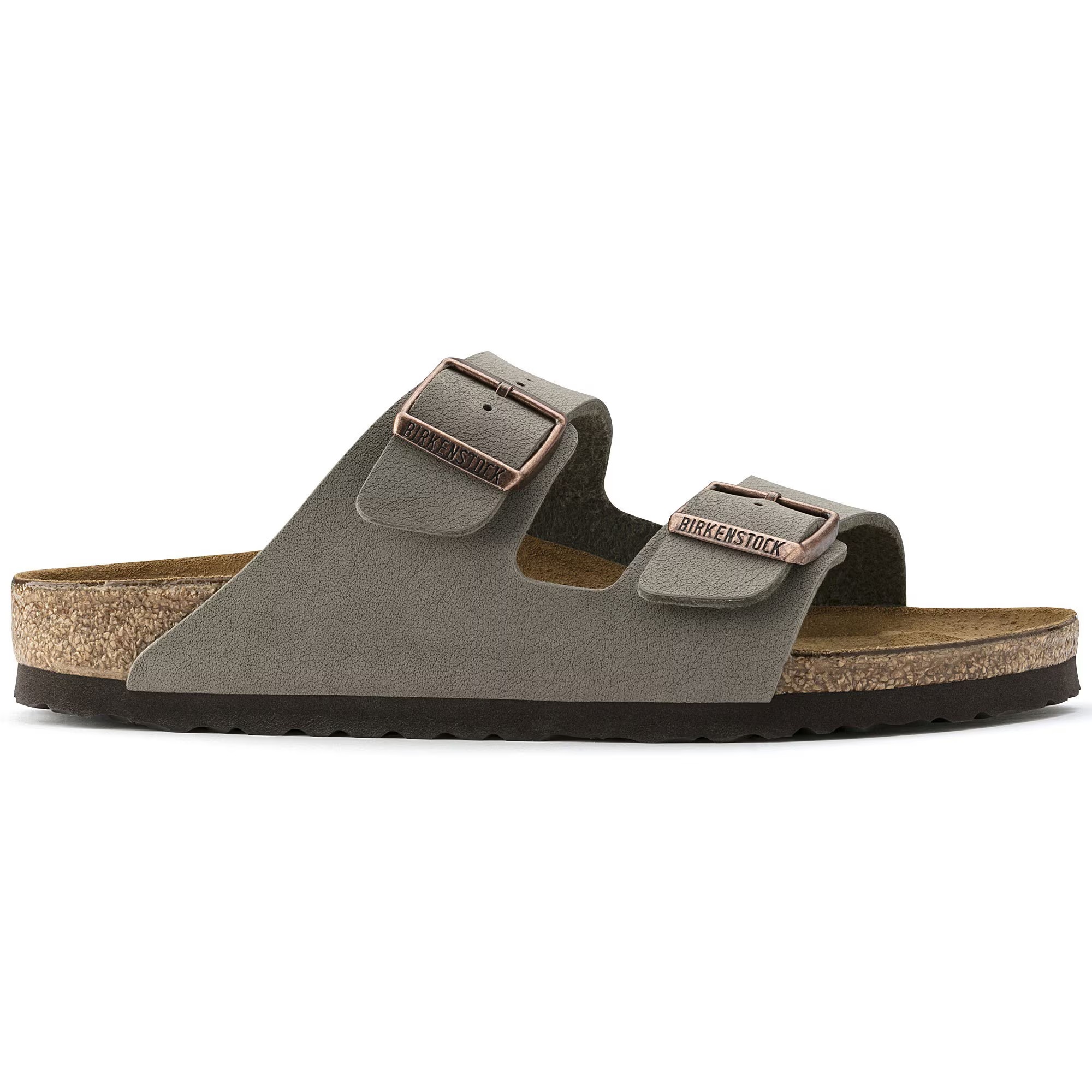 

Сандалии Birkenstock Arizona Birko-Flor Nubuk, серый