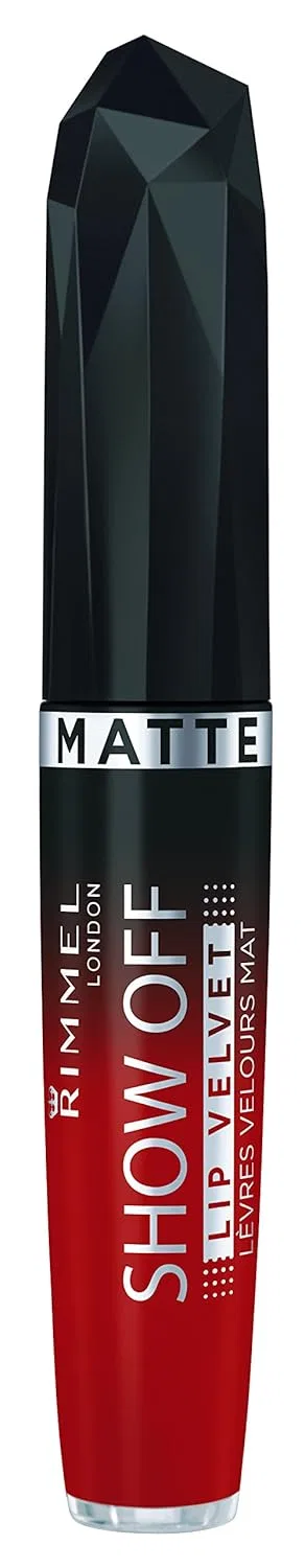 Матовая жидкая помада Rimmel, Burning Lava, 5 мл