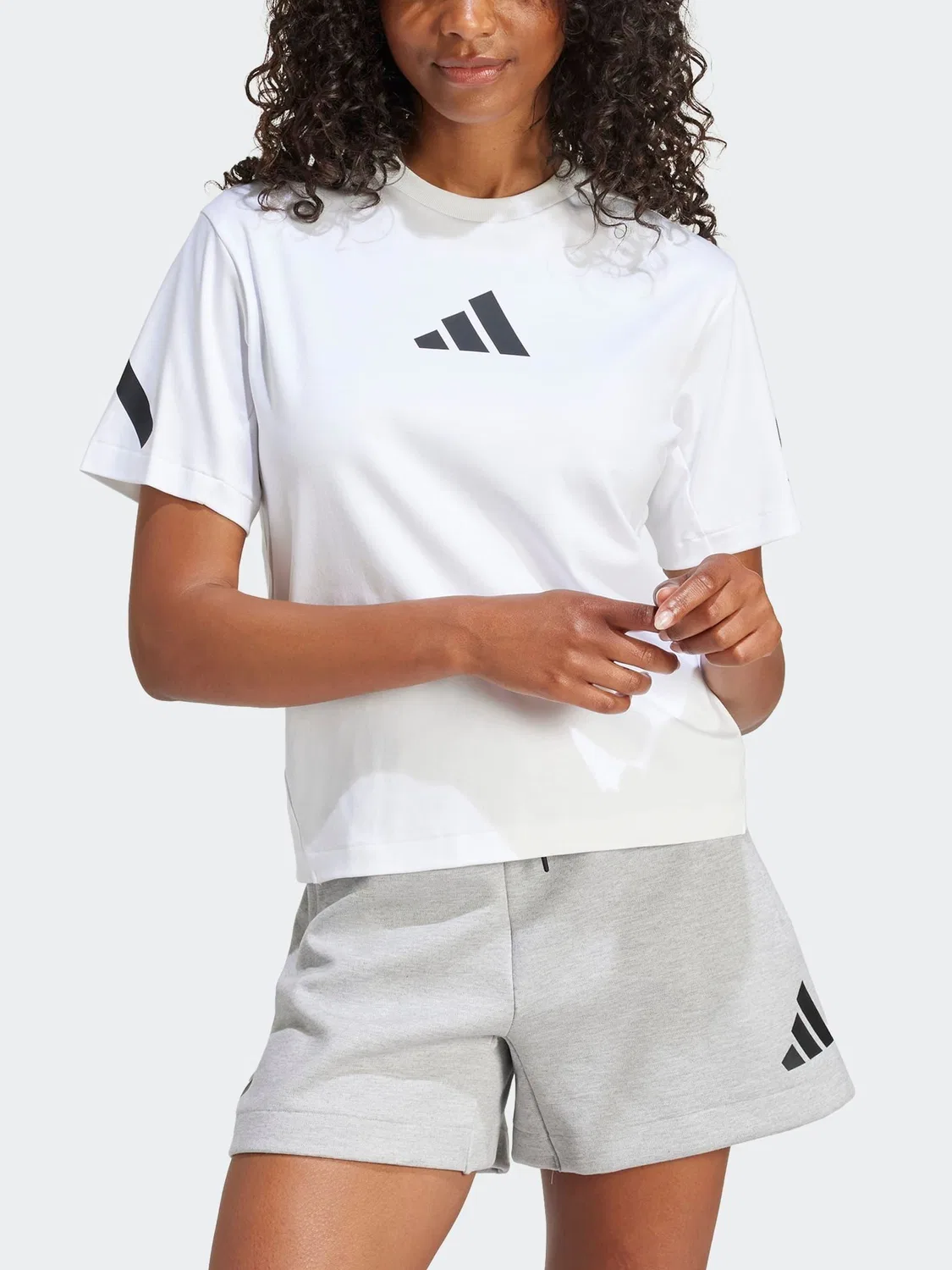 Футболка Z.N.E. adidas, белый — фото 2