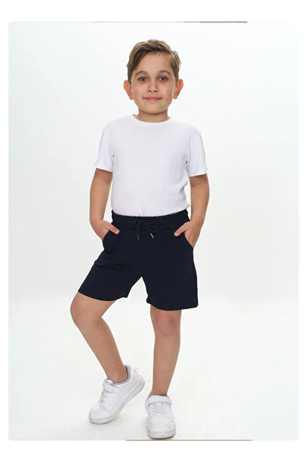 Детские шорты для мальчиков с карманами My Kids Wear, Black