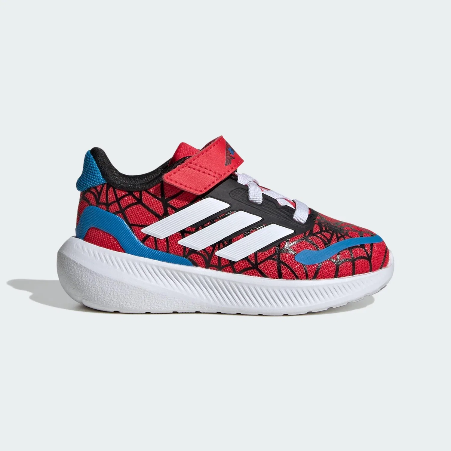 Детские кроссовки с принтом Spider-Man Runfalcon 3.0 Adidas, Hellrot Weiss Blau