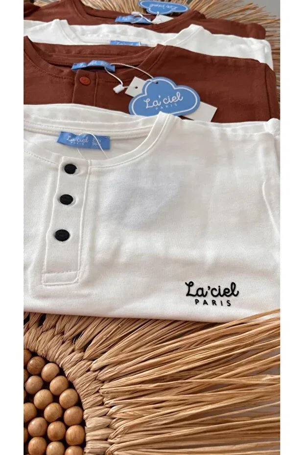 Детская футболка с длинным рукавом Laci'El pris Babyland, White — фото 3