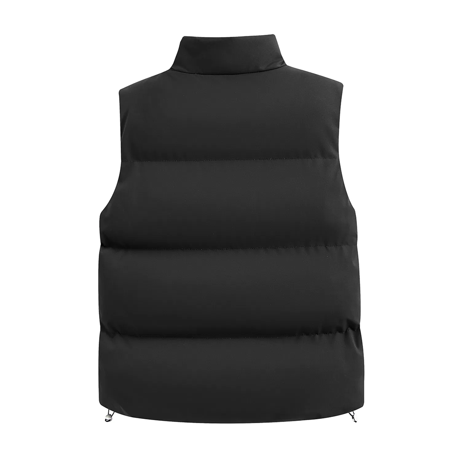 Детский жилет с воротником-стойкой, утепленный на флисе, Black MIIOW — фото 4