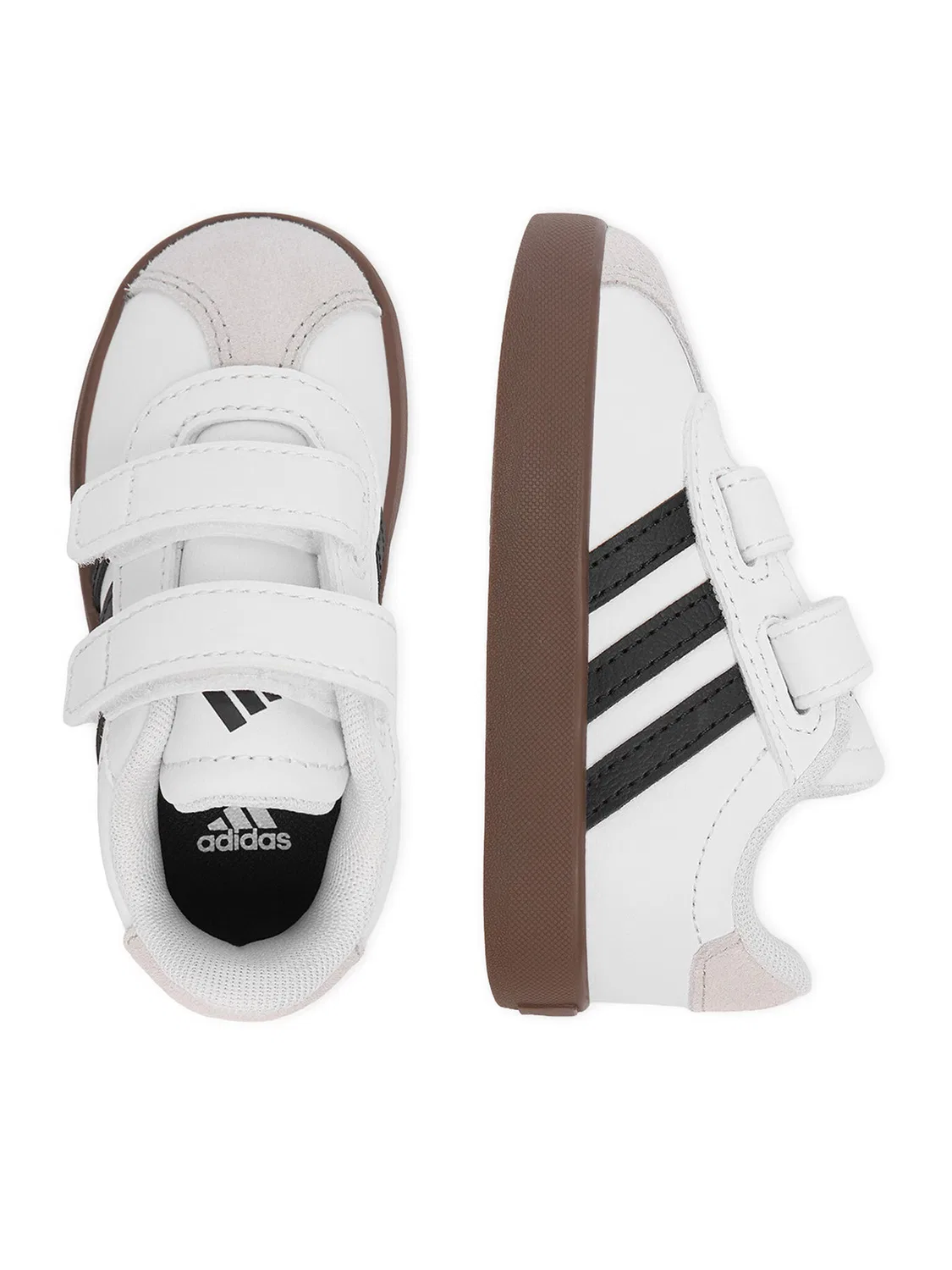 Кроссовки для мальчика COURT Adidas, белый — фото 4