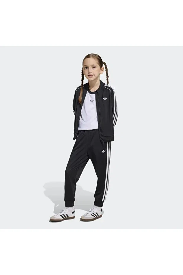 Детский спортивный костюм для девочек Adidas, Negru