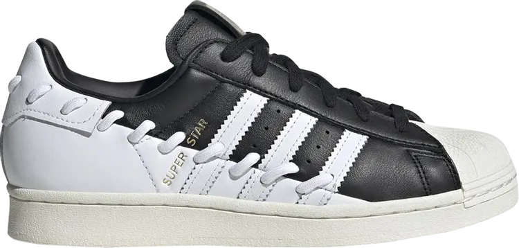 

Кроссовки Adidas Wmns Superstar 'Stitched - Black White', черный