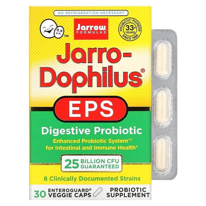 

Пробиотики EPS Jarrow Formulas, 30 капсул