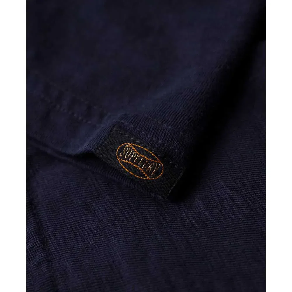 Футболка с коротким рукавом Glitter Logo Relaxed Superdry, синий — фото 3
