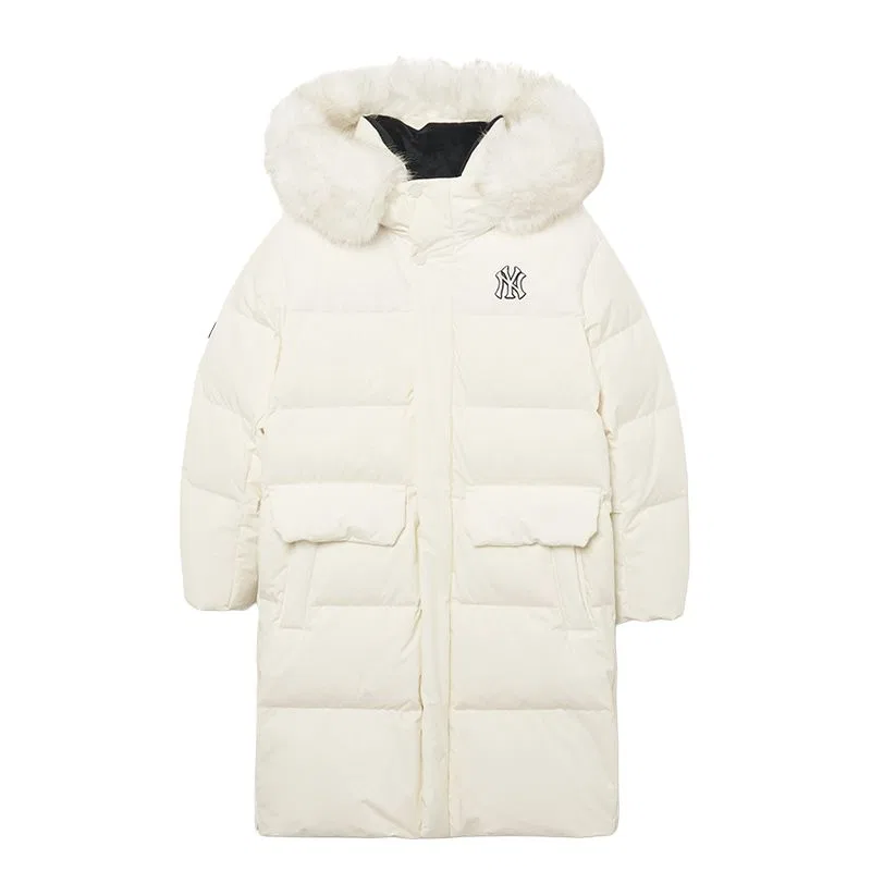 Детская пуховая куртка MLB KIDS, Ivory