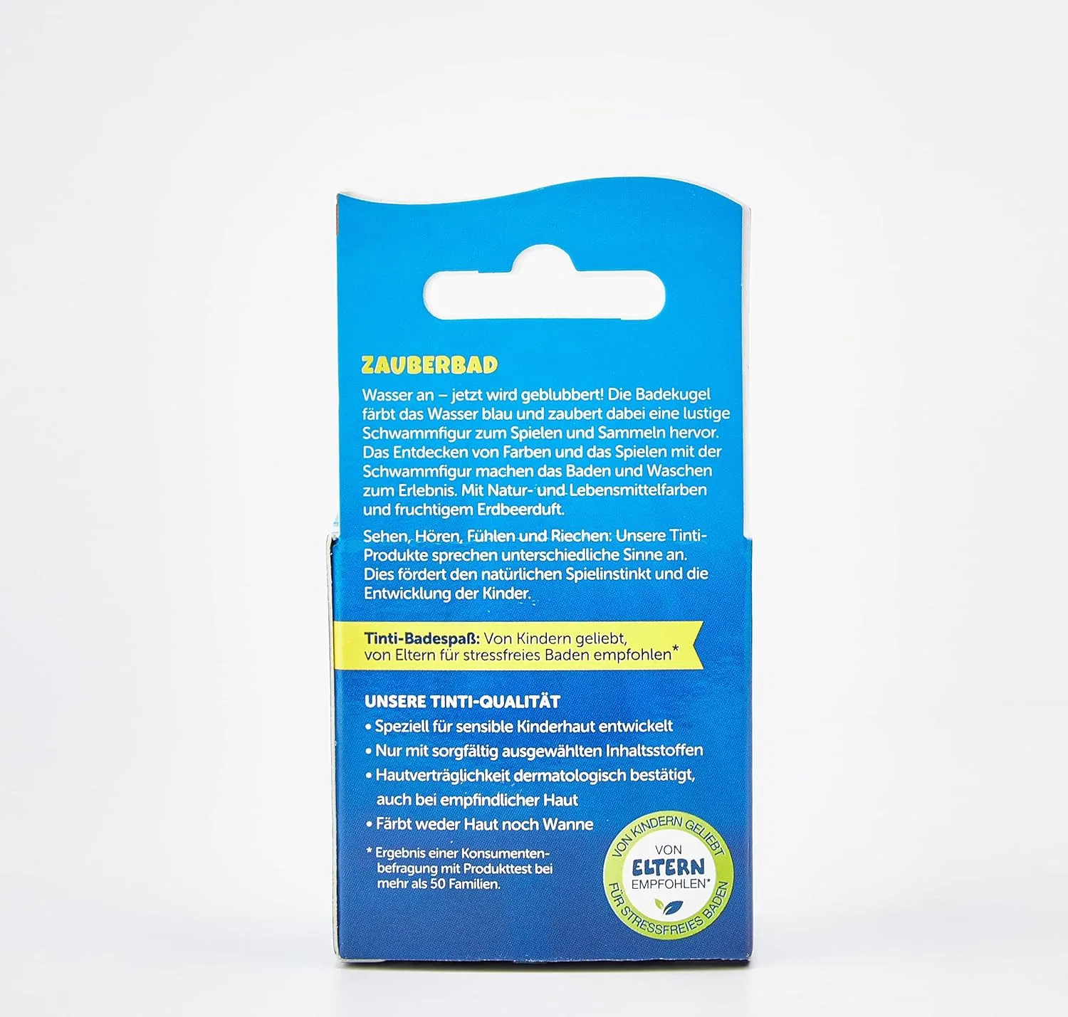 Бомбочка для ванны Tinti Magic Bath Blue, 40 г, Blue — фото 2