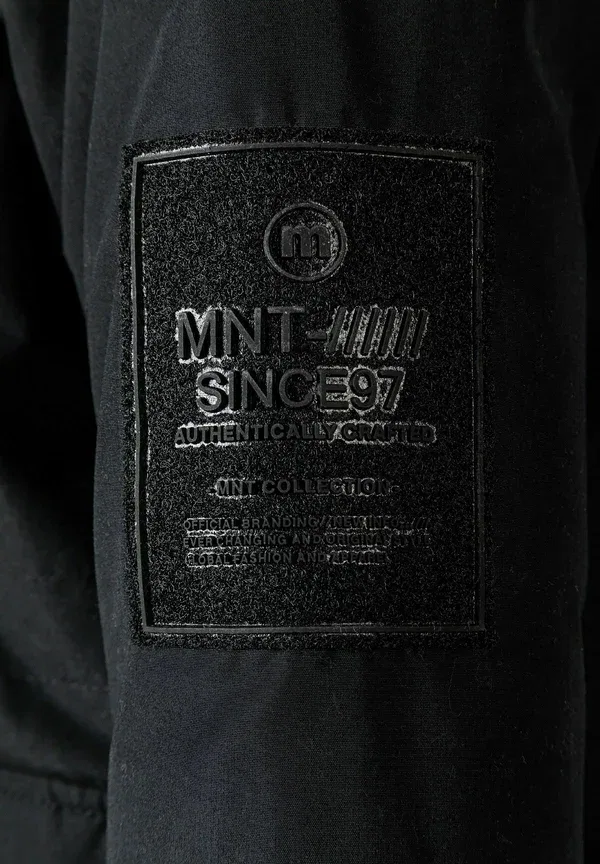 Куртка утепленная Warm utility hooded Minoti Black, черный — фото 4