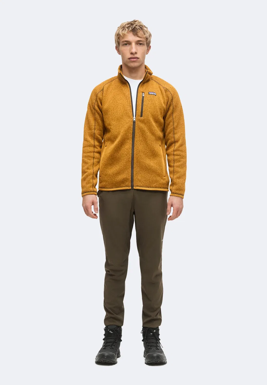 Лучший свитер - флисовая куртка Patagonia, Cinnamon Brown — фото 2