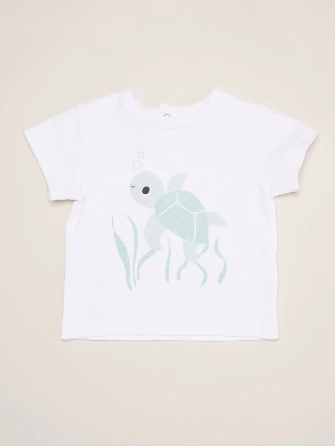 Комплект из футболки и шорт с динозавром Rock-A-Bye Baby Boutique, белый — фото 3