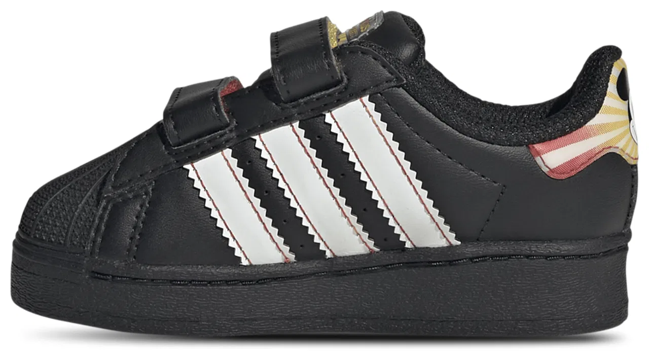 Кроссовки для мальчиков Superstar LED Lights Adidas, цвет Multi/White/Black — фото 2