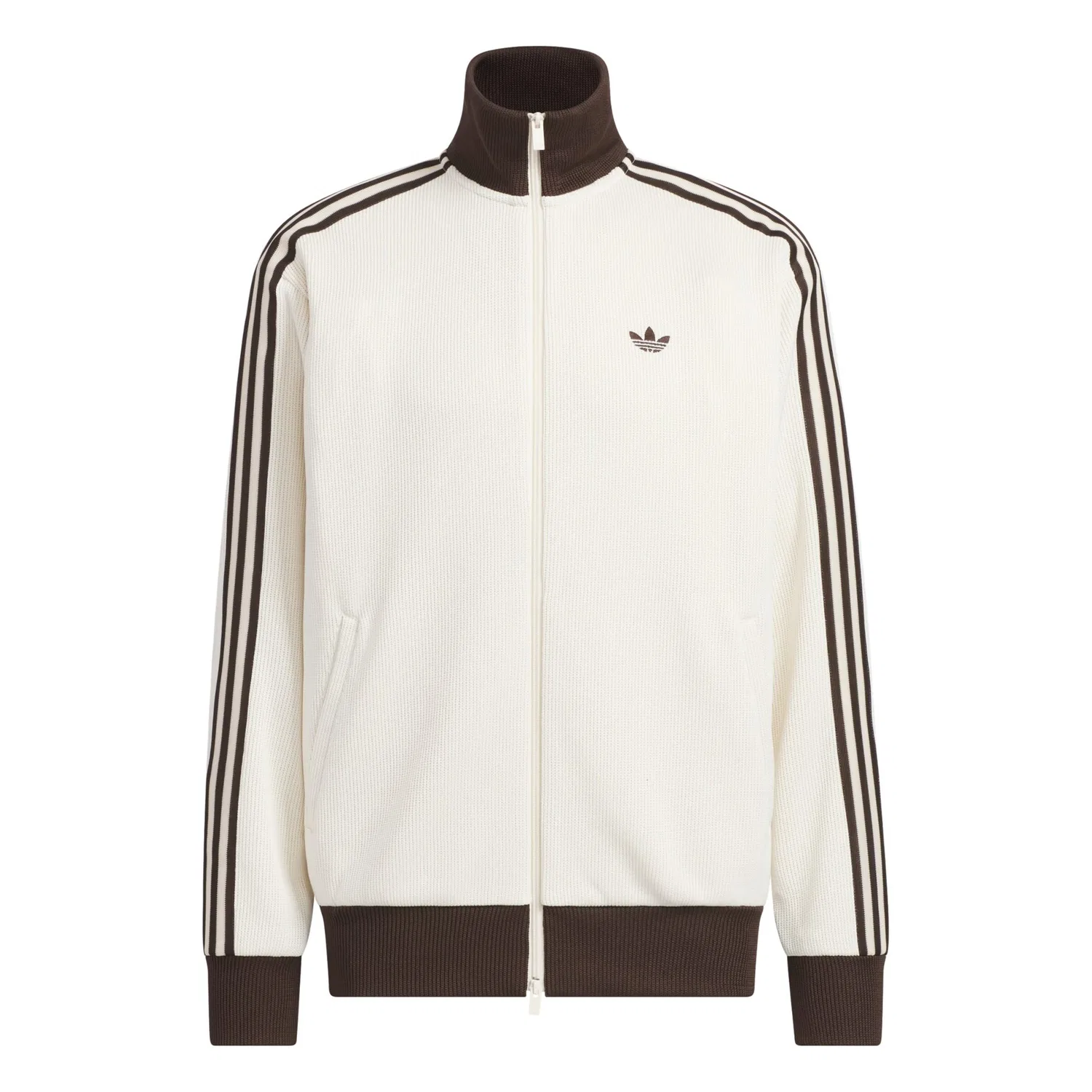 Вязаный кардиган Adidas Originals FB из шерсти белого цвета — фото 2
