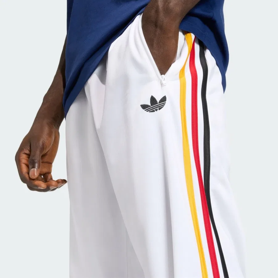Спортивные брюки с утяжкой Firebird Track Pants adidas, Белый — фото 4