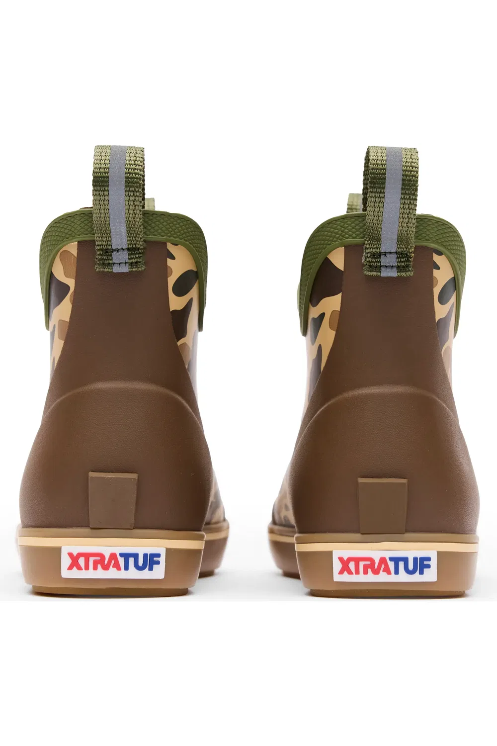 Детские ботинки водонепроницаемые Deck Boot XTRATUF, Duck Camo/Beige/Bison — фото 3