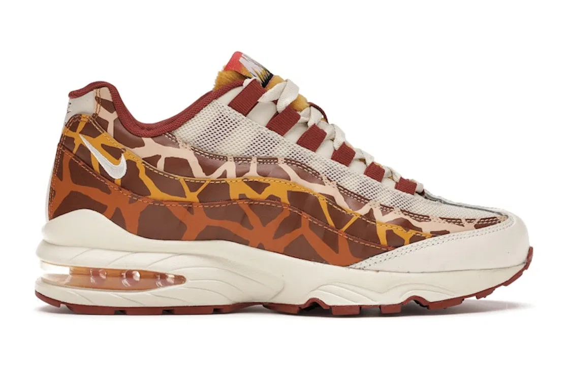 Детские кроссовки Lifestyle Nike Air Max 95, Light Cream/Russet-Rugged Orange-Pollen Rise