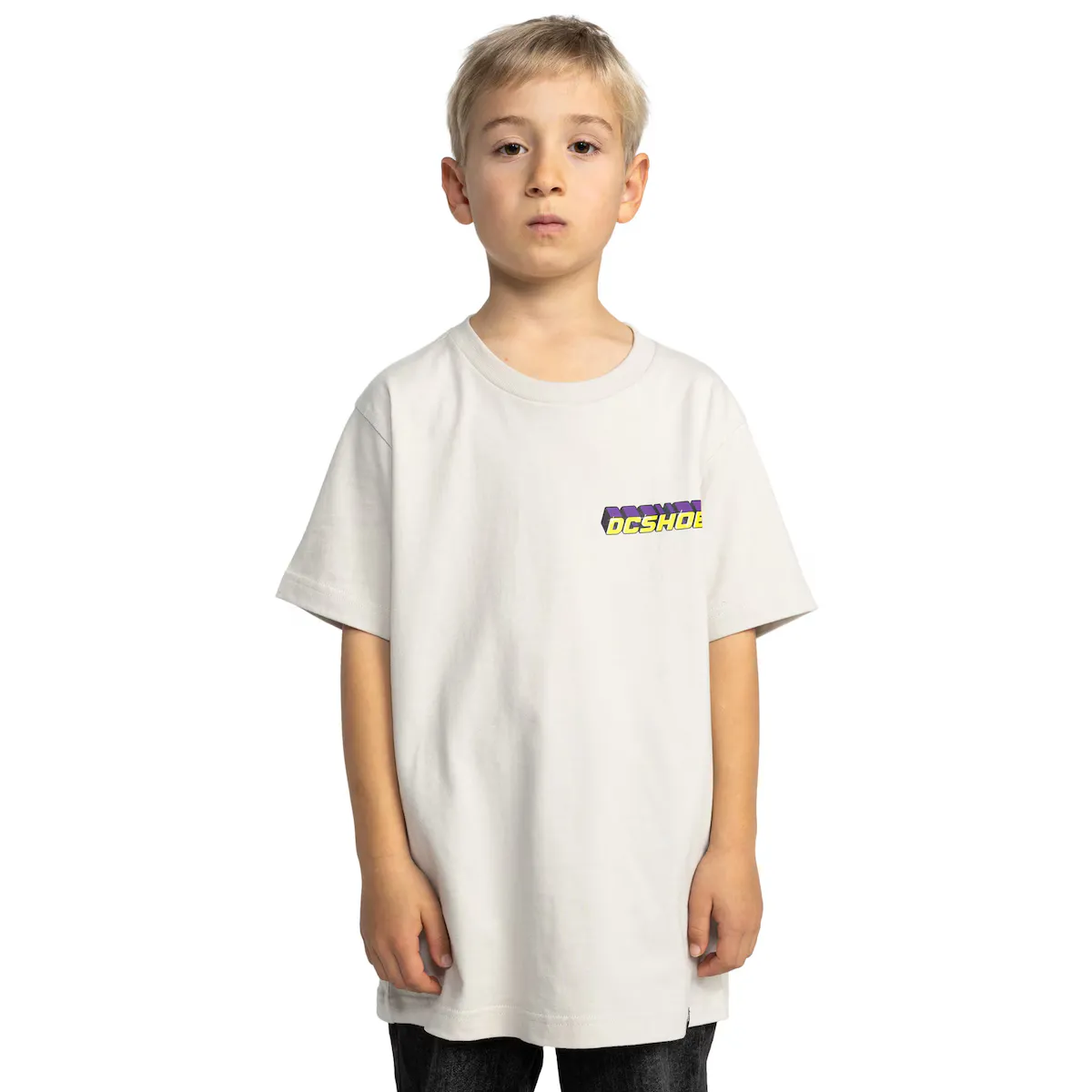 

Футболка DC Shoes Pile Up Kids, серый