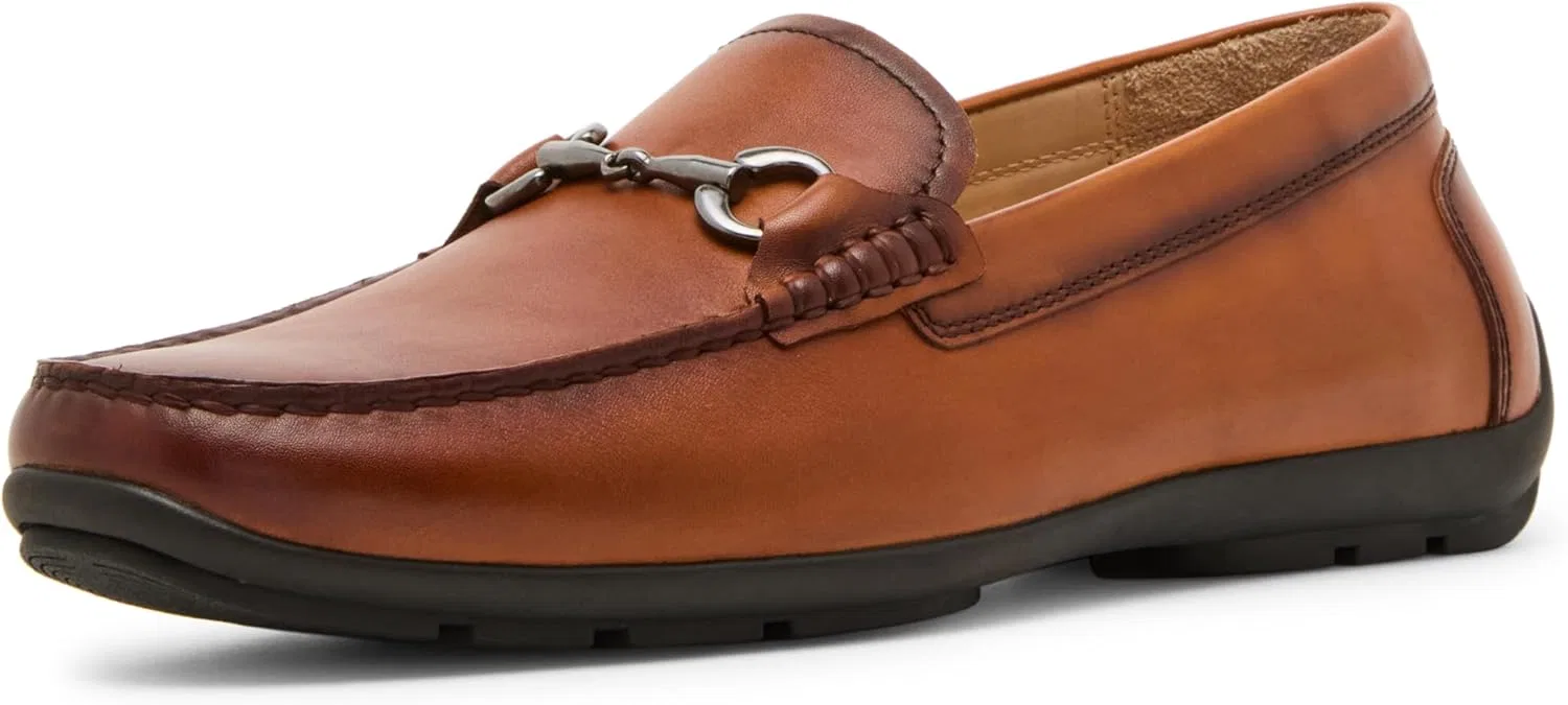 Лоферы Steve Madden из натуральной кожи, коричневый