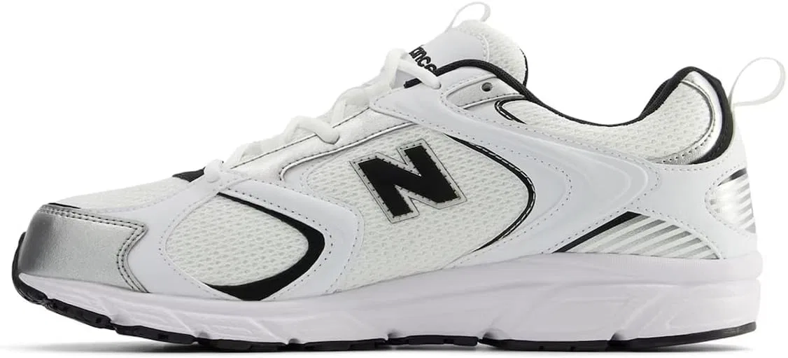 Кроссовки New Balance Herren 408 V1, White Silver Black — фото 2