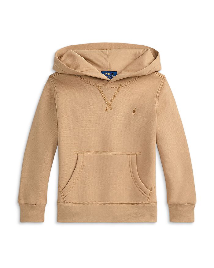 

Детская флисовая толстовка с капюшоном - для мальчиков Ralph Lauren, коричневый/бежевый