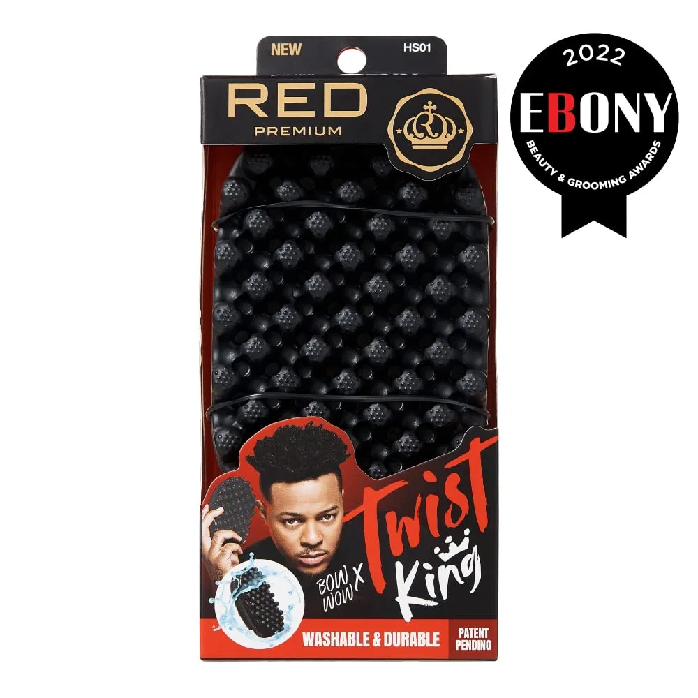 Щетка-губка для укладки волос «Bow Wow X Twist King» от RED by Kiss Red By Kiss — фото 2