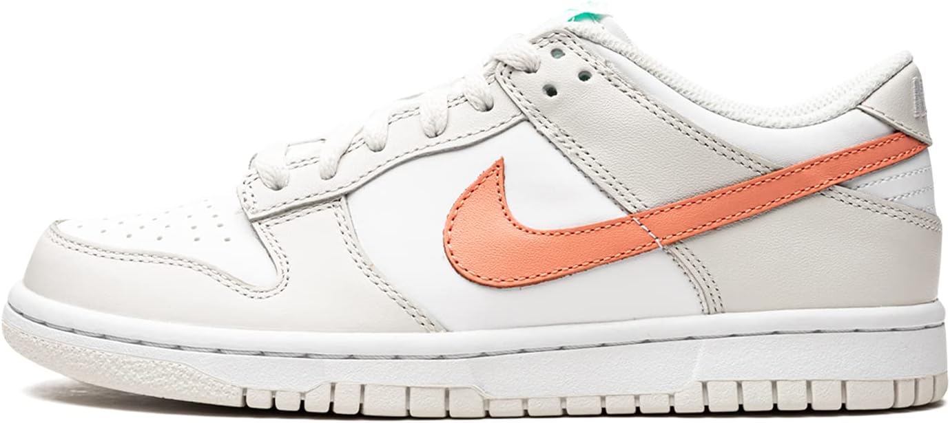 

Кроссовки Nike Boys' Dunk Low SE, белый/серый