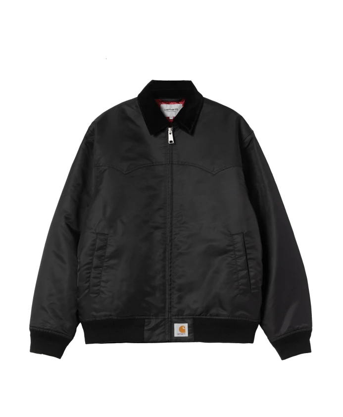 

Черная нейлоновая куртка выпускника университета Санта-Фе Carhartt Wip, черный