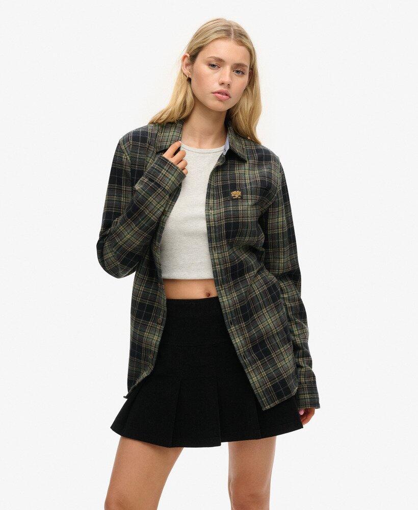 

SUPERDRY Плиссированная мини-юбка в винтажном стиле вельвет