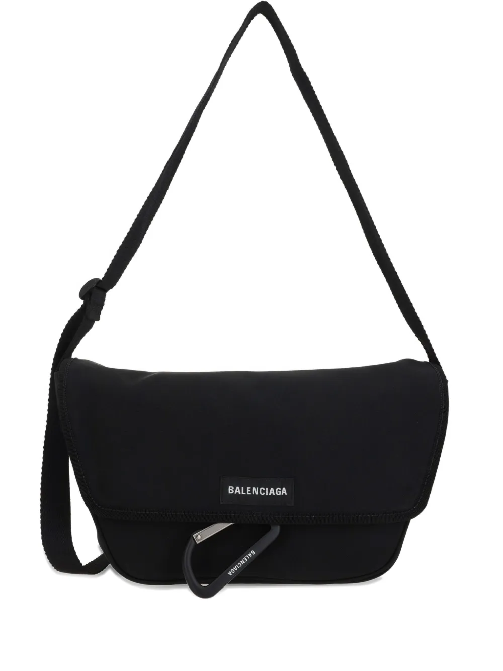 

Сумка-мессенджер на липучке BALENCIAGA, черный