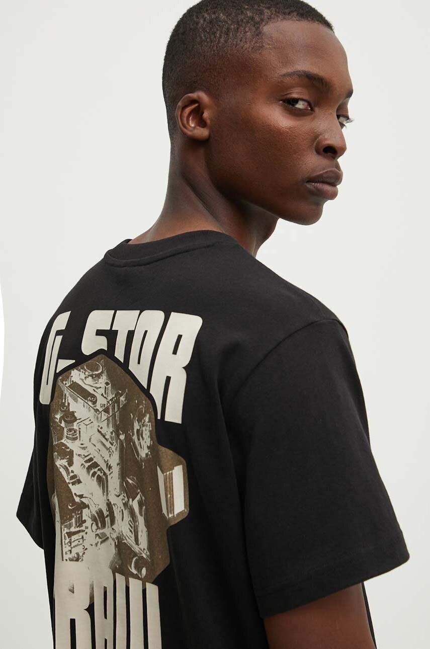 

Футболка G-Star из необработанного хлопка G-Star Raw, черный