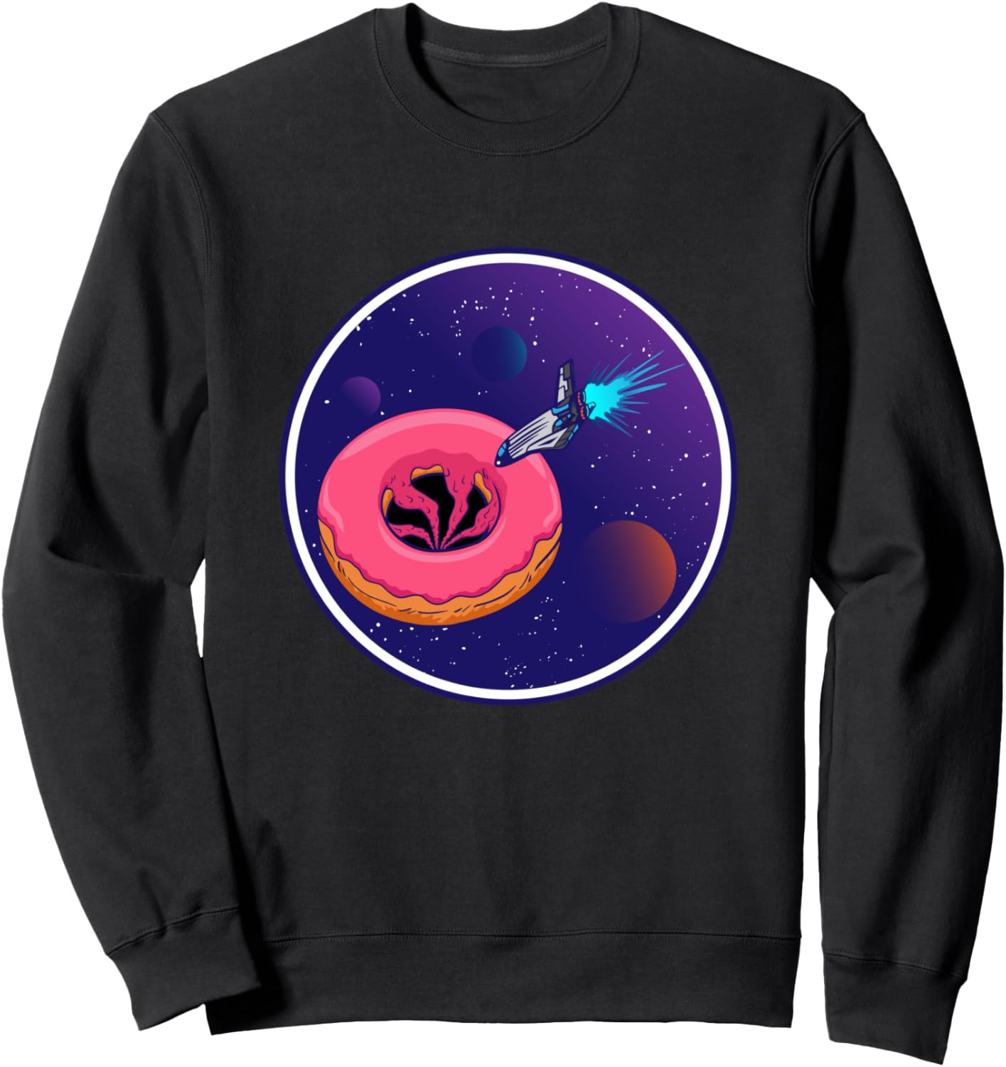 

Толстовка Pink Donut Black Hole Space, черная Cj Merch, Черный, Толстовка Pink Donut Black Hole Space, черная Cj Merch