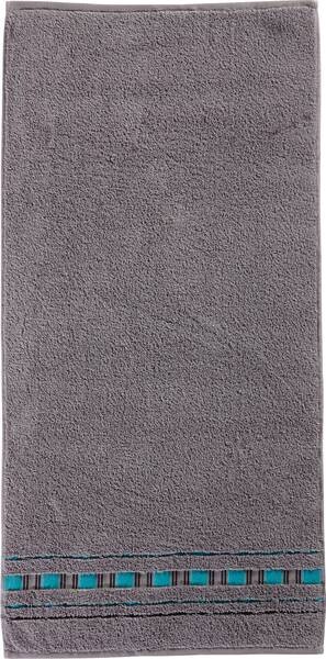 

Полотенце для душа Erwin Müller 201788, 70x1x140 см цвет grau/türkis