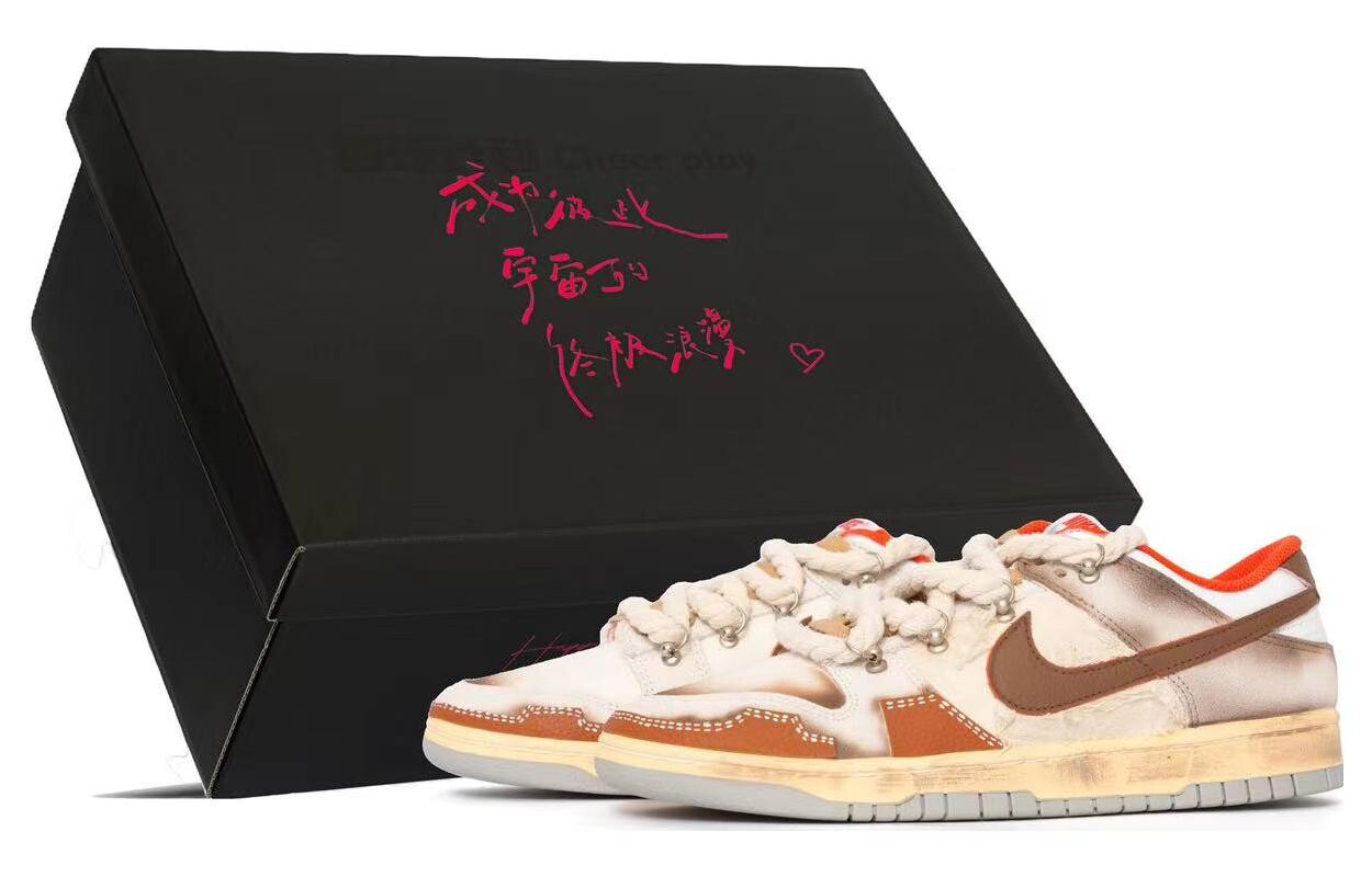 

Мужские кроссовки для скейтбординга Nike Dunk, Gray/Orange