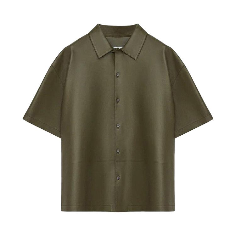 

Рубашка Loewe Short-Sleeve Shirt, Khaki Green