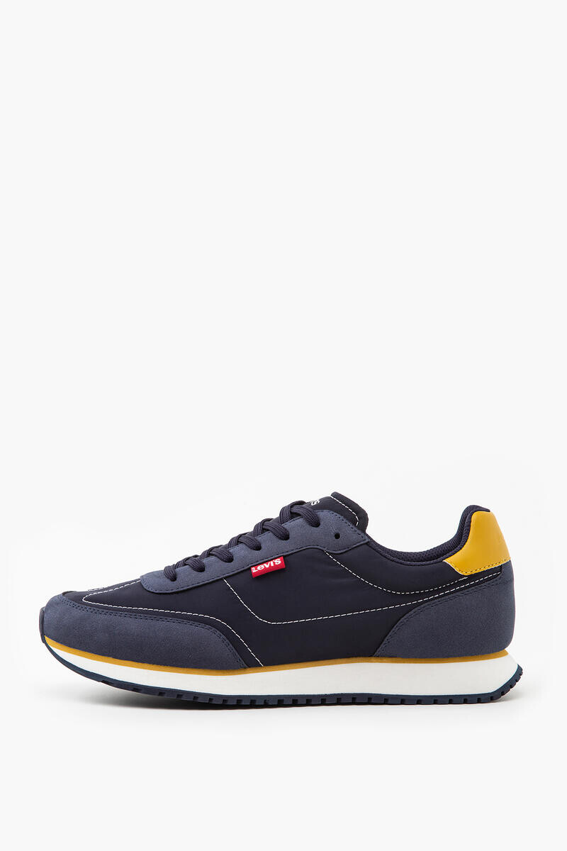 

Кроссовки Stag Runner Levi's, темно-синий, Синий;серый, Кроссовки Stag Runner Levi's, темно-синий