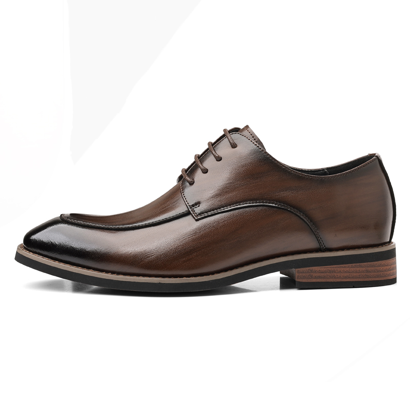 

POPULAR ROUSE PR Коричневые мужские туфли, цвет Brown