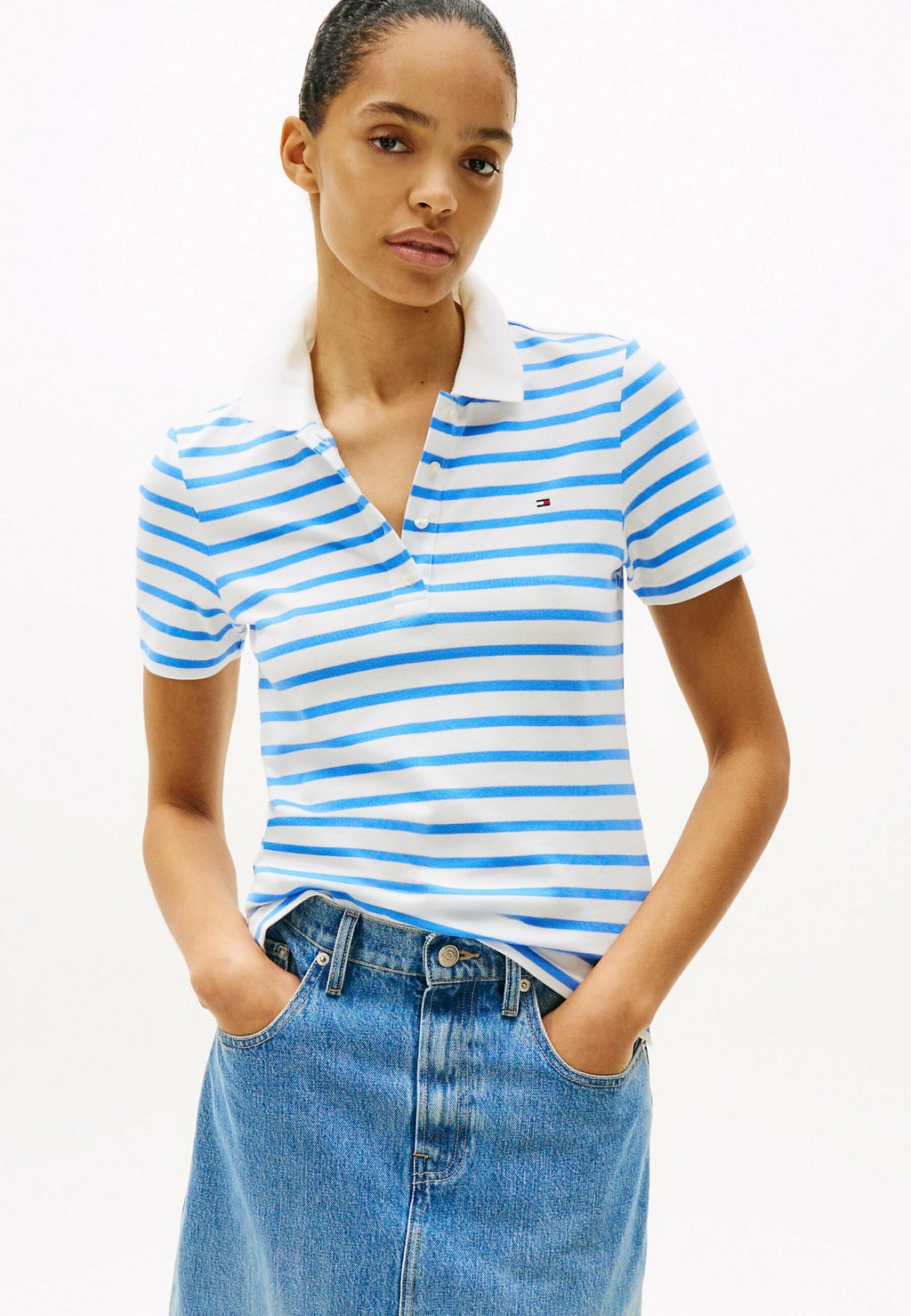 

Рубашка поло Tommy Hilfiger, синий