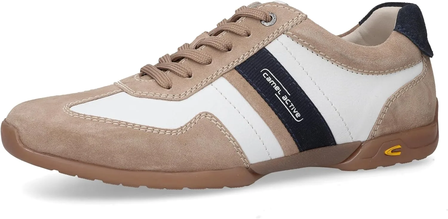 Мужские низкие кроссовки Camel Active, мужские низкие кроссовки, сменная стелька, белый