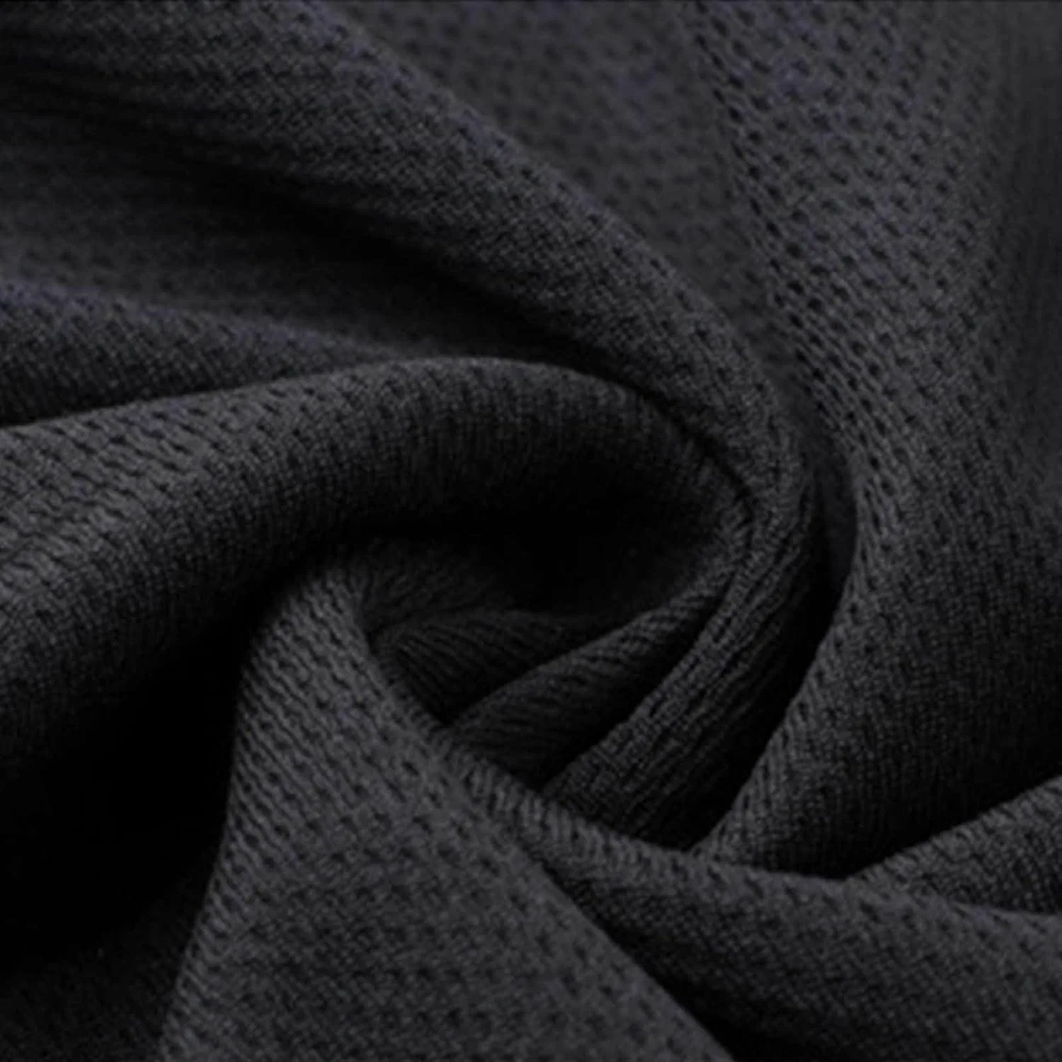 Мужская футболка с капюшоном, Polyester, Black — фото 3