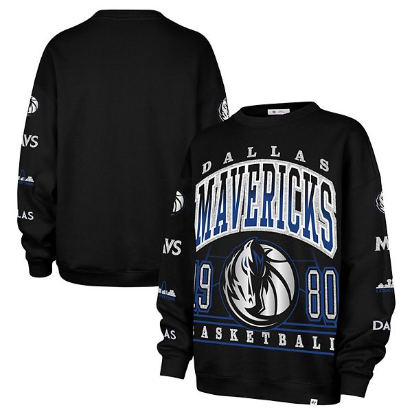 

Женский оверсайз свитшот '47 Dallas Mavericks 2025/26 City Edition черный 47 Brand