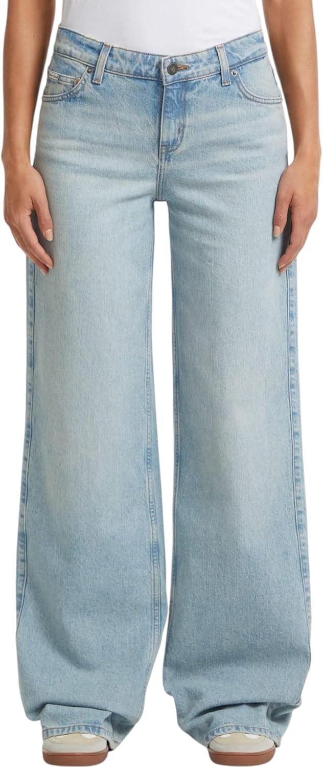 

GUESS G11 широкие джинсы, Gj River Light Vintage Wa