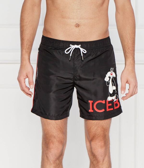 

Шорты для плавания Iceberg x Looney Tunes Regular Fit, черный