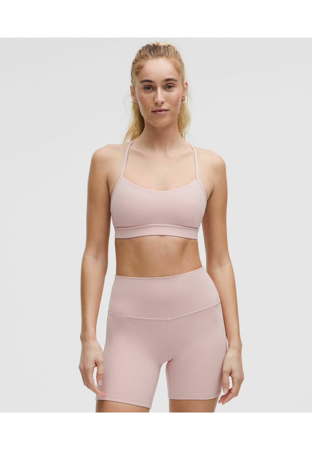 

Спортивный бюстгальтер lululemon, розовый