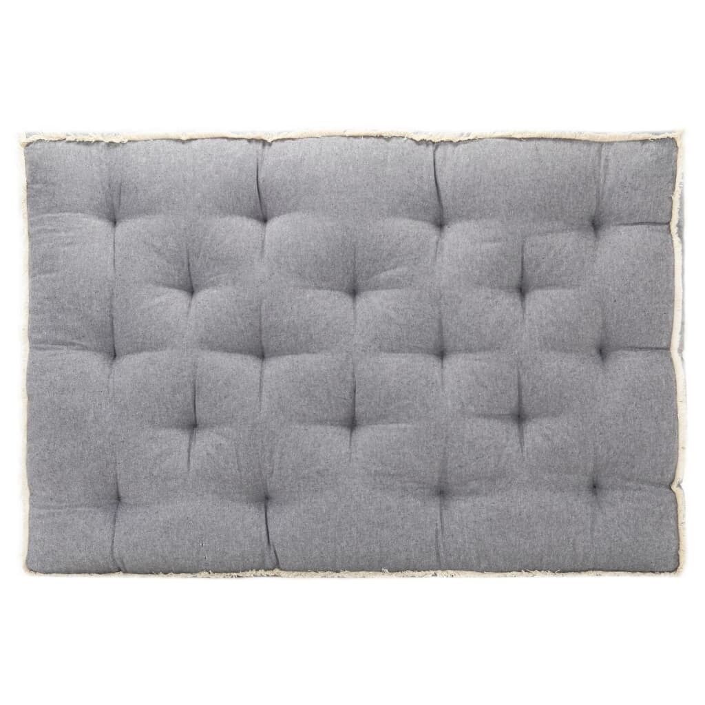 

Паллетная диванная подушка антрацит 120x80x10 см DKD HOME DECOR