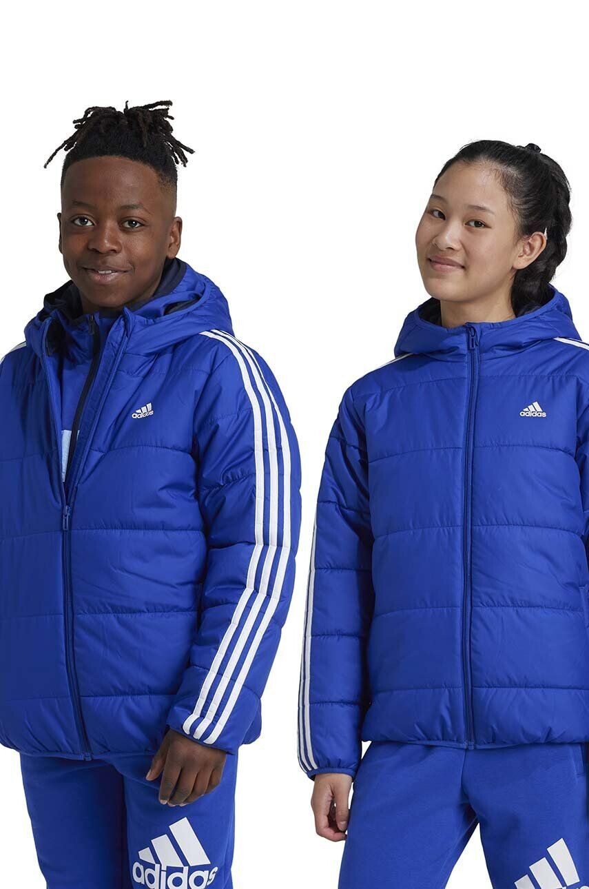 

Куртка adidas для мальчиков и девочек J ESS 3S PAD, темно-синий
