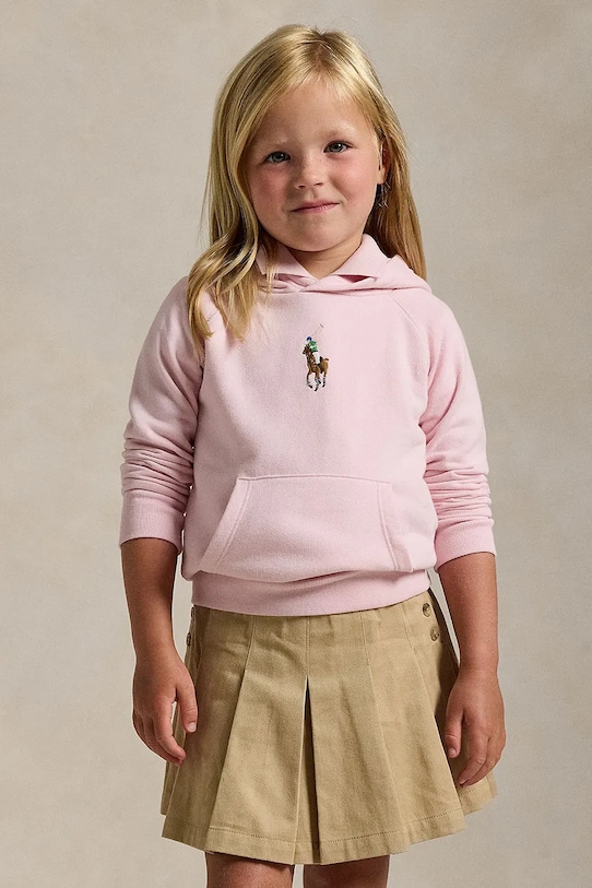 

Детская толстовка Polo Ralph Lauren, розовый