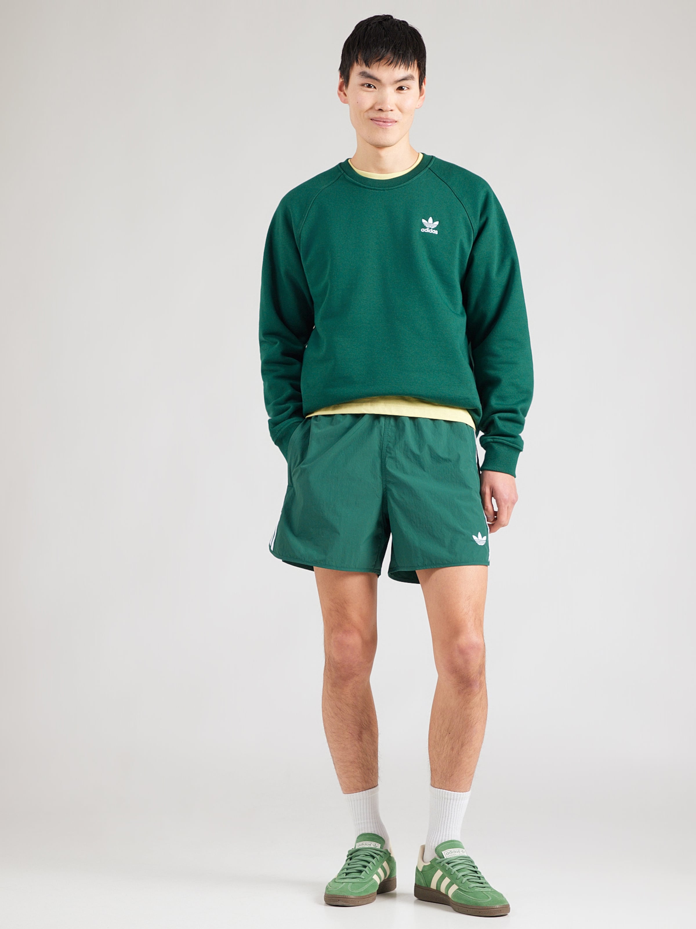 Adidas Originals Шорты свободного кроя 'SPRINTER' в цвете Fir — фото 4