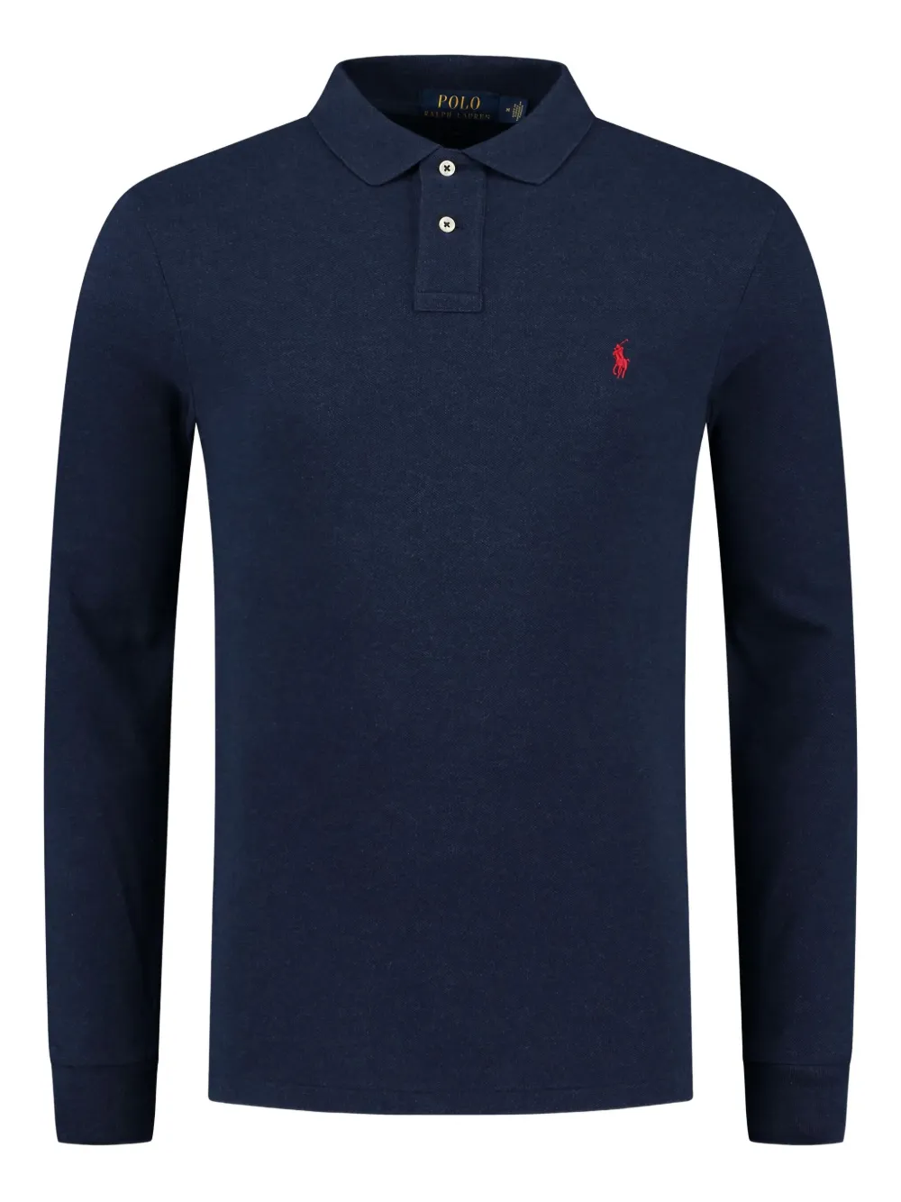 

Поло с длинными рукавами Polo Ralph Lauren, синий